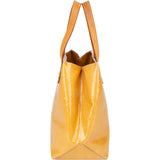 Louis Vuitton Yellow Vernis Monogram Reade PM Handbag