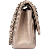 Chanel Quilted Lambskin Jumbo Double Flap Crossbody Bag