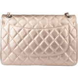 Chanel Quilted Lambskin Jumbo Double Flap Crossbody Bag