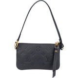 Louis Vuitton Bleu Empreinte Monogram Citadine Pochette Accessoire Handbag