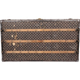Louis Vuitton Damier Mark 2 c.1890s Courrier 100 Trunk Malle Koffer