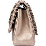 Chanel Quilted Lambskin Jumbo Double Flap Crossbody Bag