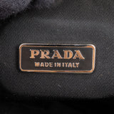 Prada Black Nylon Triangle Vintage Re-Edition Handbag