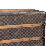 Louis Vuitton Damier Mark 2 c.1890s Courrier 100 Trunk Malle Koffer