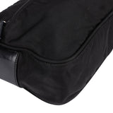 Prada Black Nylon Triangle Crossbody Side Bag