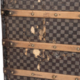 Louis Vuitton Damier Mark 2 c.1890s Courrier 100 Trunk Malle Koffer