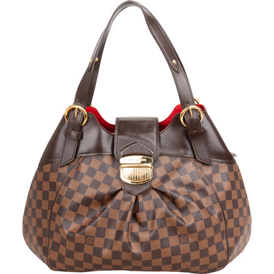 Louis Vuitton Monogram Damier Ebene Sistina GM Handbag