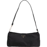 Prada Black Nylon Triangle Shoulder Bag
