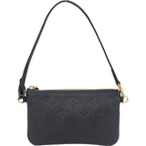 Louis Vuitton Bleu Empreinte Monogram Citadine Pochette Accessoire Handbag