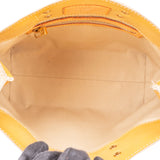 Louis Vuitton Yellow Vernis Monogram Reade PM Handbag