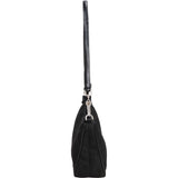 Prada Black Nylon Triangle Shoulder Bag