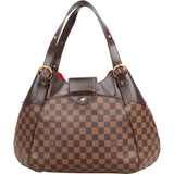 Louis Vuitton Monogram Damier Ebene Sistina GM Handbag