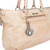 Miu Miu Leather Classic City Handbag