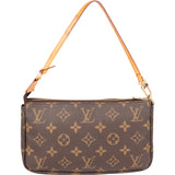 Louis Vuitton Canvas Monogram Pochette Accessoire Handbag