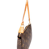 Louis Vuitton Canvas Monogram Pochette Accessoire Handbag