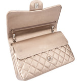 Chanel Quilted Lambskin Jumbo Double Flap Crossbody Bag