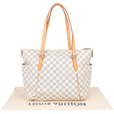 Louis Vuitton Damier Azur Monogram Totally GM Shoulder Bag