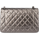 Chanel Quilted Lambskin Jumbo Double Flap Crossbody Bag