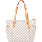 Louis Vuitton Damier Azur Monogram Totally GM Shoulder Bag