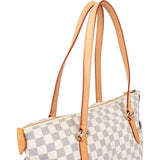 Louis Vuitton Damier Azur Monogram Totally GM Shoulder Bag
