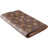 Louis Vuitton Canvas Monogram Sarah Wallet