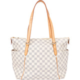 Louis Vuitton Damier Azur Monogram Totally GM Shoulder Bag