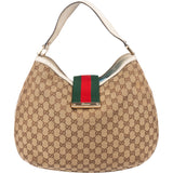 Gucci GG Monogram Sherry Line Handbag