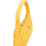 Prada Yellow Nylon Triangle Vintage Re-Edition Handbag