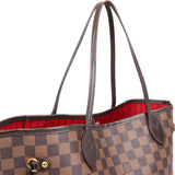 Louis Vuitton Monogram Damier Ebene Neverfull MM Shoulder Bag