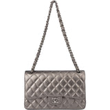 Chanel Quilted Lambskin Jumbo Double Flap Crossbody Bag