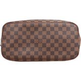 Louis Vuitton Monogram Damier Ebene Neverfull MM Shoulder Bag
