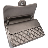 Chanel Quilted Lambskin Jumbo Double Flap Crossbody Bag