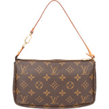 Louis Vuitton Canvas Monogram Pochette Accessoire Handbag
