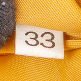 Prada Yellow Nylon Triangle Vintage Re-Edition Handbag