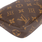 Louis Vuitton Canvas Monogram Pochette Accessoire Handbag