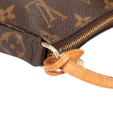 Louis Vuitton Canvas Monogram Pochette Accessoire Handbag