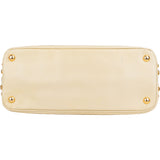 Prada Patent Leather Saffiano Crystal Vitello Handbag