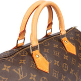 Louis Vuitton Canvas Monogram Speedy 35 Handbag
