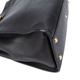 Fendi Black Leather Peekaboo Handbag