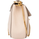 Chloé Beige Leather Drew Crossbody Bag