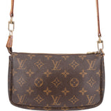 Louis Vuitton Canvas Monogram Pochette Accessoire Crossbody Bag