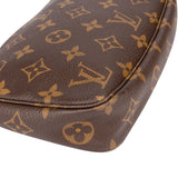 Louis Vuitton Canvas Monogram Pochette Accessoire Handbag
