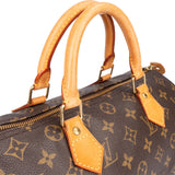 Louis Vuitton Canvas Monogram Speedy 30 Handbag