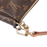 Louis Vuitton Canvas Monogram Pochette Accessoire Crossbody Bag