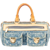 Louis Vuitton Denim Monogram Neo Speedy 30 Handbag