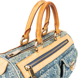 Louis Vuitton Denim Monogram Neo Speedy 30 Handbag