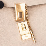 Chloé Beige Leather Drew Crossbody Bag