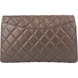 Chanel Quilted Caviar Leather Single Flap Shoulder Bag