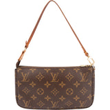 Louis Vuitton Canvas Monogram Pochette Accessoire Handbag