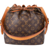Louis Vuitton Canvas Monogram Sac Noe Petit Shoulder Bag